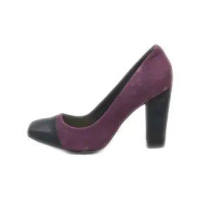 Burana High-Heel Shoes Suede Purple Colour For Women