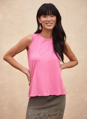 Charlie B - Sleeveless Pima Cotton Top