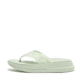 Fitflop Surff Webbing Toe Post Sandals Sage Brush