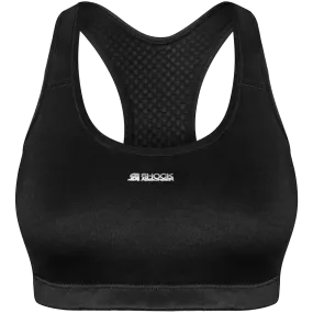 Shock Absorber Active Crop Top Womens Sports Bra - Black