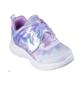 Skechers 303260L LBLV Glimmer Kicks - Magical Wings - Light Blue/Lavender