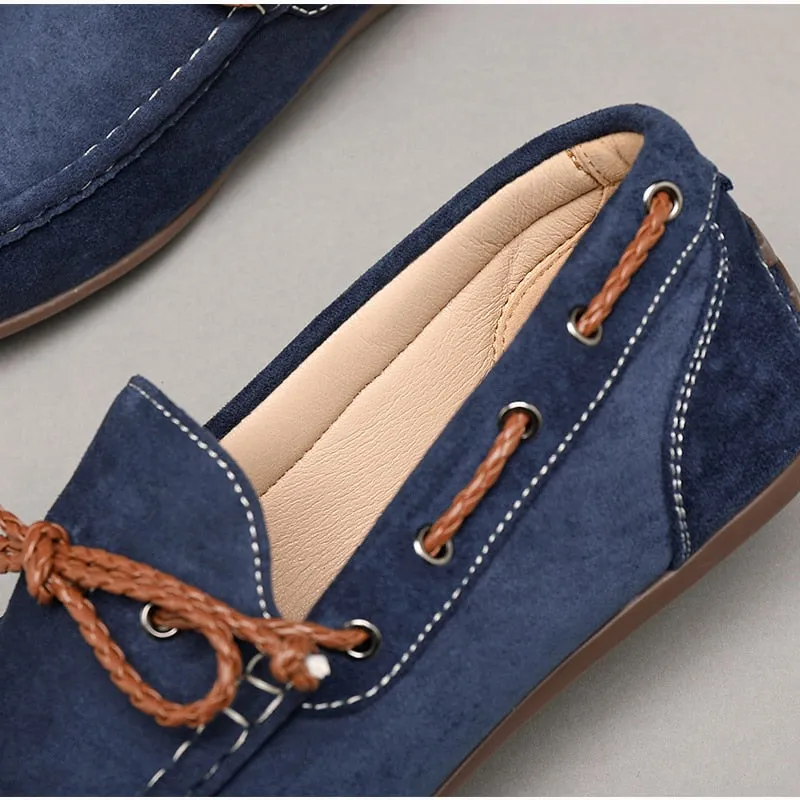 West Louis™ Lightweight Cow Suede Stylish Mocassins